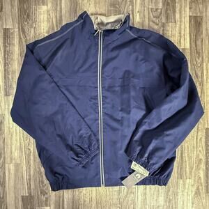 Weatherproof Microfiber Windbreaker Jacket Pants Set Full Zip Lightweight XL